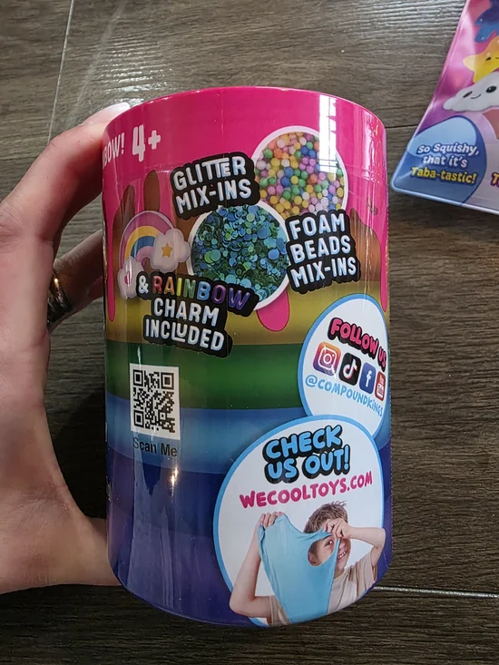 NIB Lot of 6 toys! 3taba squishies,1orange gumdrop, 1snarkie, 1rainbow squish - Picture 8 of 9